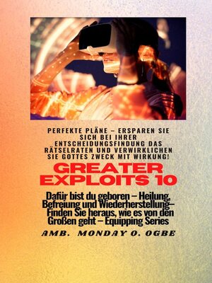 cover image of Greater Exploits--10--Perfekte Pläne